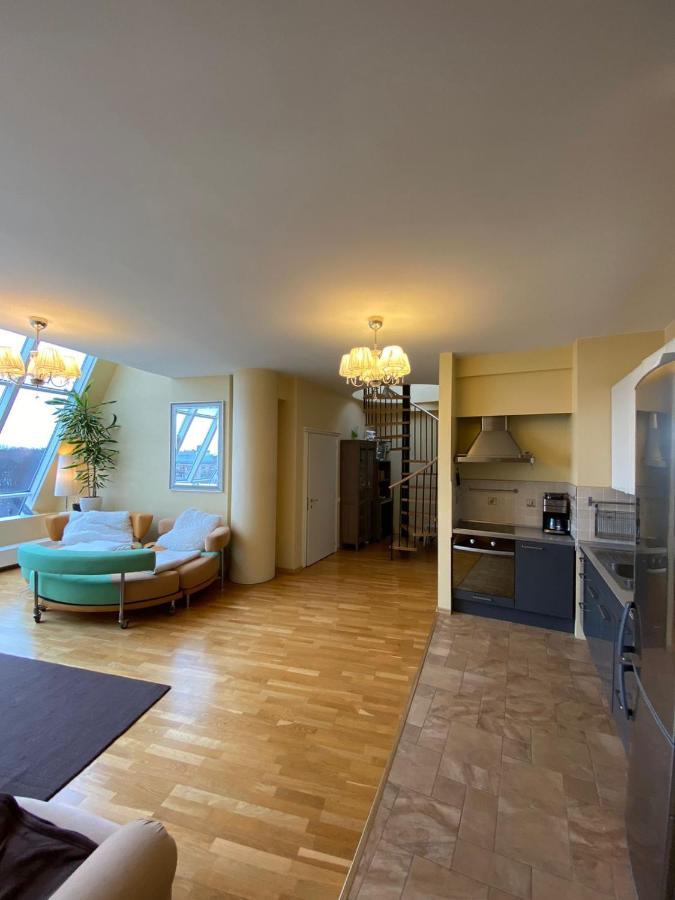 Riga centre , skyloft apartment 178m2 Exteriör bild